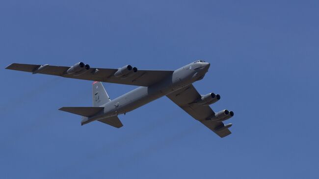 Бомбардировщик Stratofortress B-52. Архивное фото