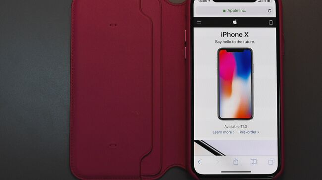 Новый смартфон iPhone X от компании Apple