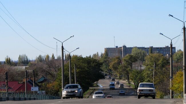 Улица Дзержинского в Мелитополе. Архивное фото