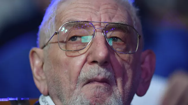 Экономист, политолог, член Политического комитета партии Яблоко Виктор Шейнис на V Общероссийском гражданском форуме. 25 ноября 2017