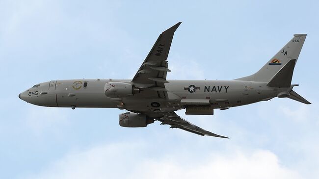 Американский самолет Boeing P-8A Poseidon