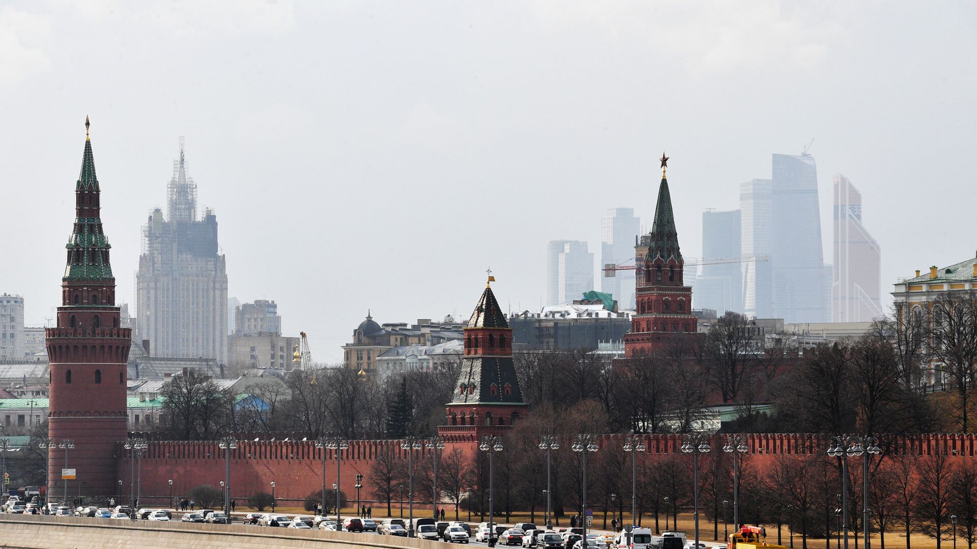 Московский Кремль и Кремлевская набережная - РИА Новости, 1920, 18.02.2022