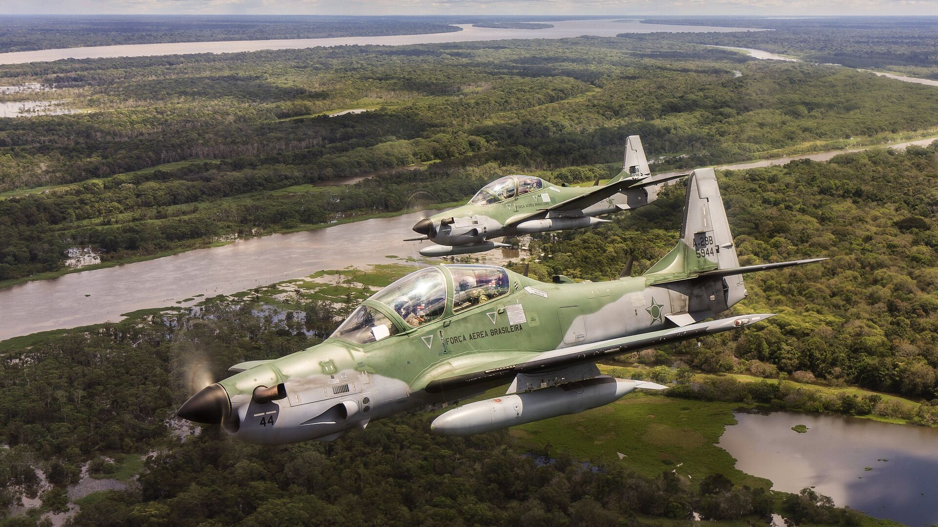 Самолеты Embraer EMB 314 Super Tucano - РИА Новости, 1920, 02.12.2021