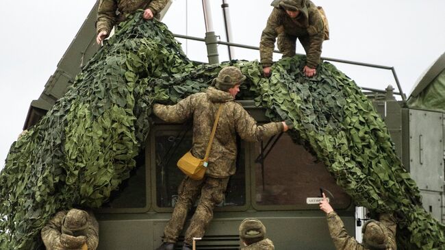 Военнослужащие войск ПВО. Архивное фото