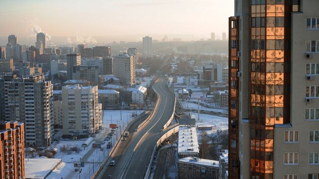 Вид Екатеринбурга