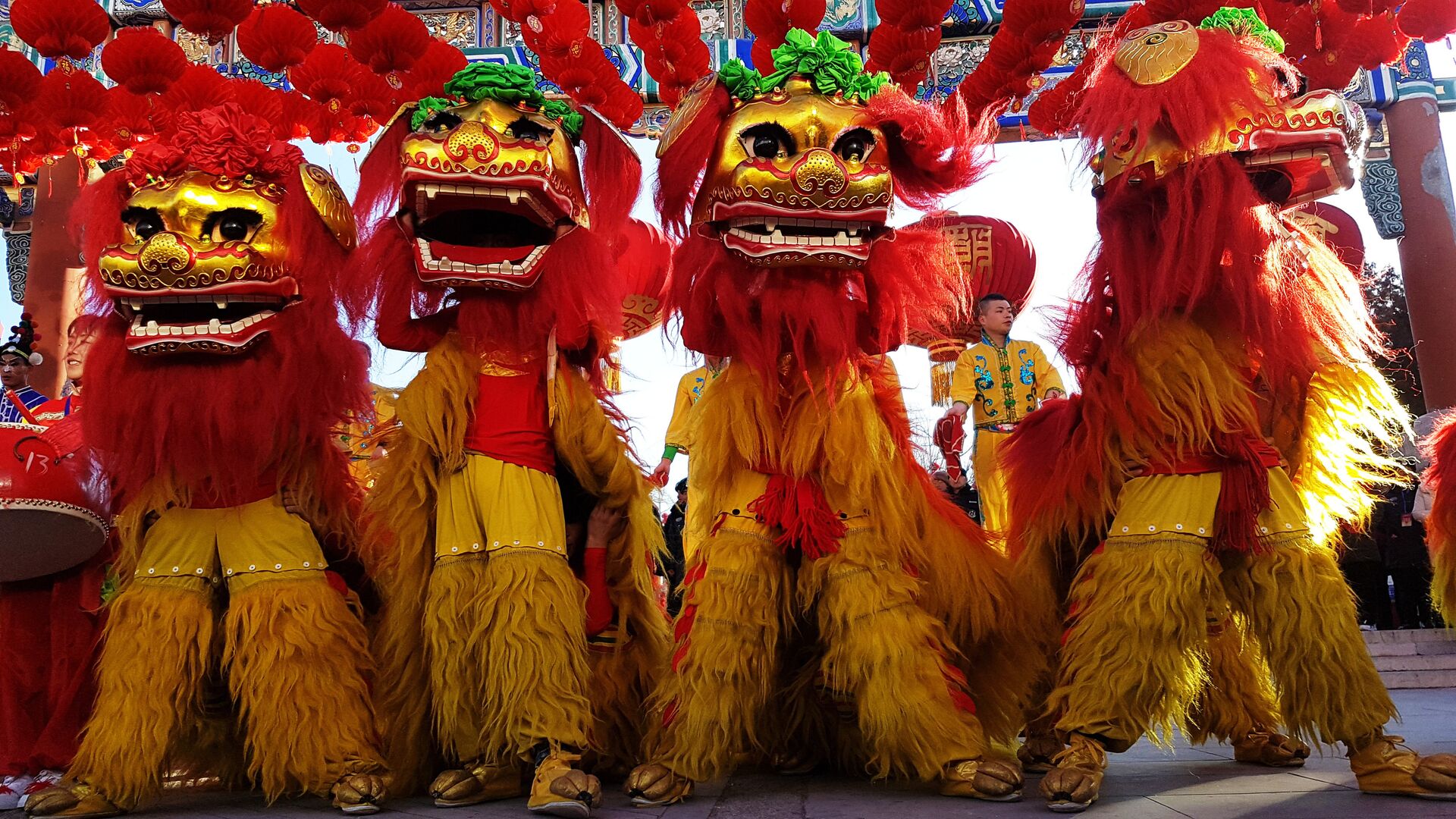 Празднование Китайского нового года в Храме Земли в Пекине - РИА Новости, 1920, 17.02.2026