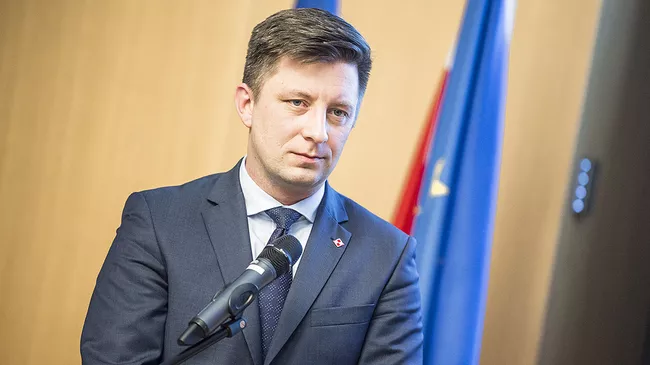 Член Совета министров Польши Михал Дворчик. Архивное фото