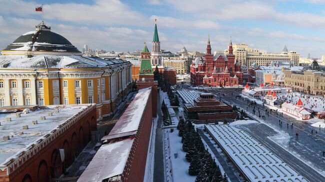 Московский кремль и Красная площадь