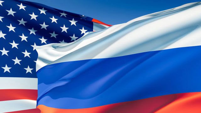 Флаги России и США Флаги России и США - РИА Новости, 1920, 02.09.2026