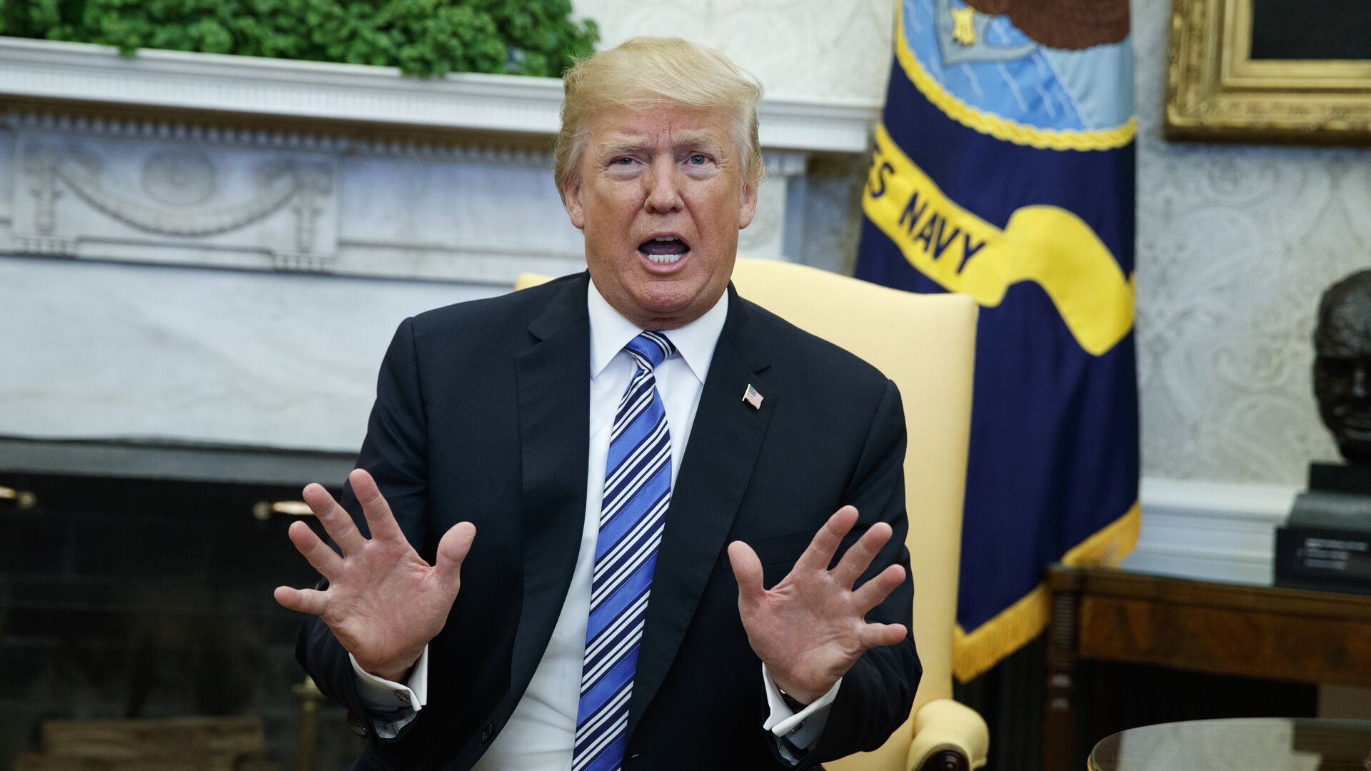 Президент США Дональд Трамп - РИА Новости, 1920, 19.03.2026