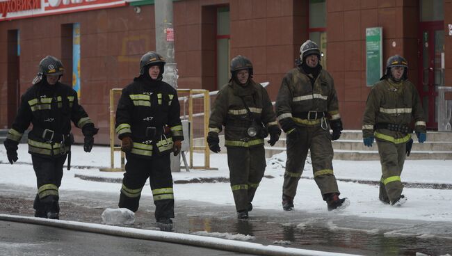 Пожар в торговом центре «Зимняя вишня» в Кемерово