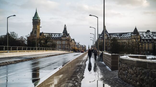 Вид города Люксембург