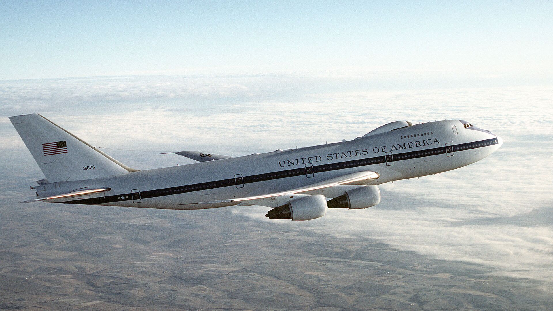 Самолет E-4B - РИА Новости, 1920, 16.10.2020