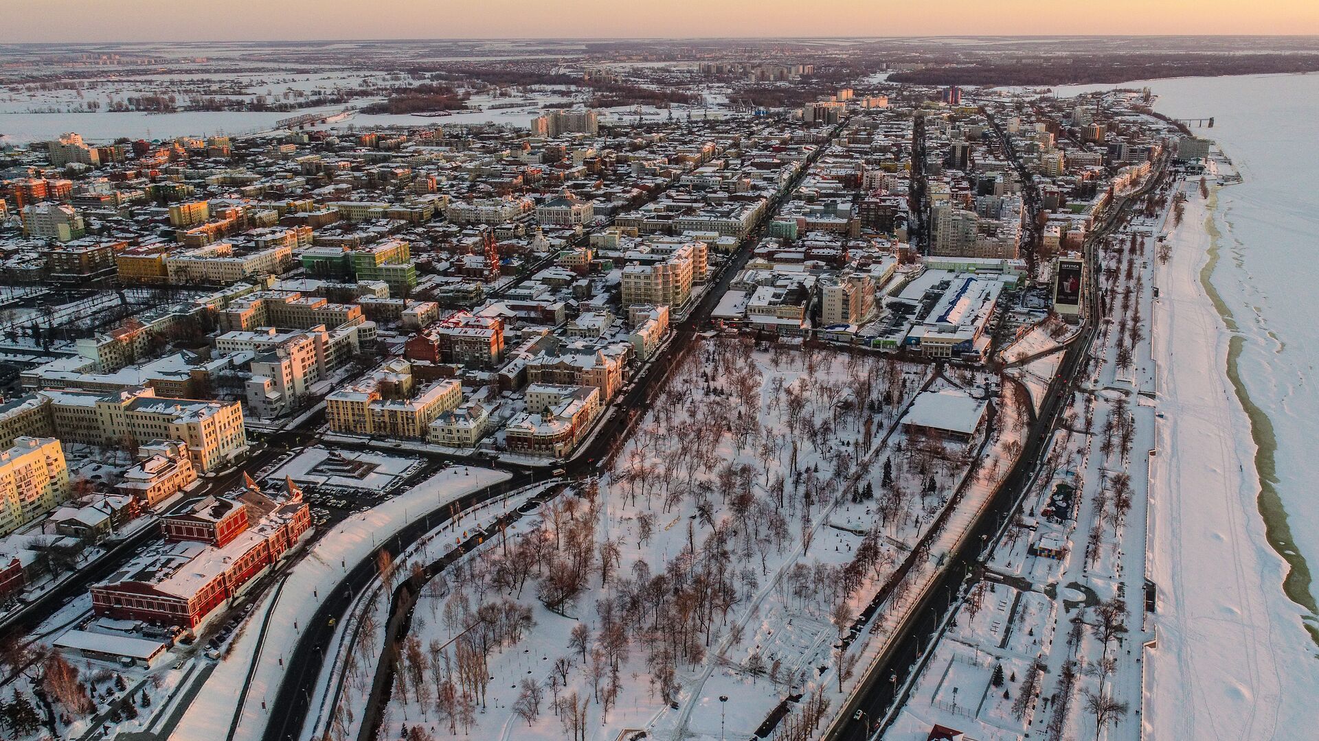 Вид на Самару - РИА Новости, 1920, 27.02.2023