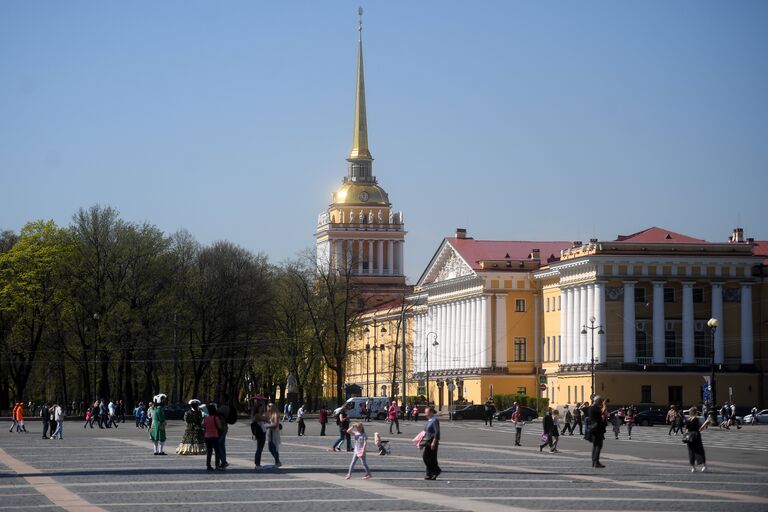 Здание Адмиралтейства в Санкт-Петербурге