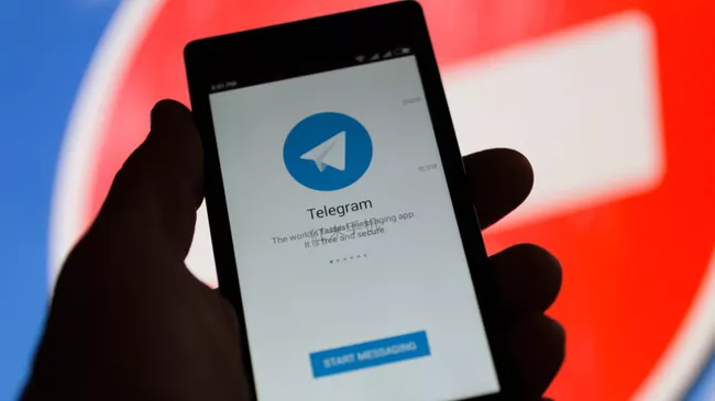 Логотип мессенджера Telegram