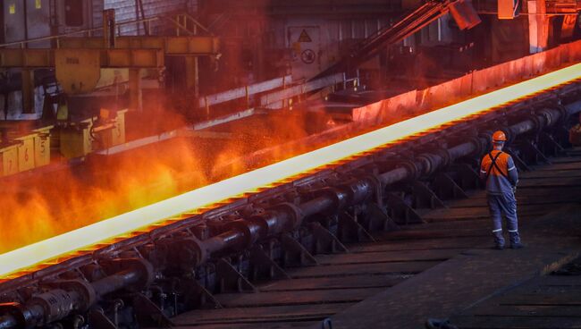 Сталелитейный завод ArcelorMittal в Генте, Бельгия