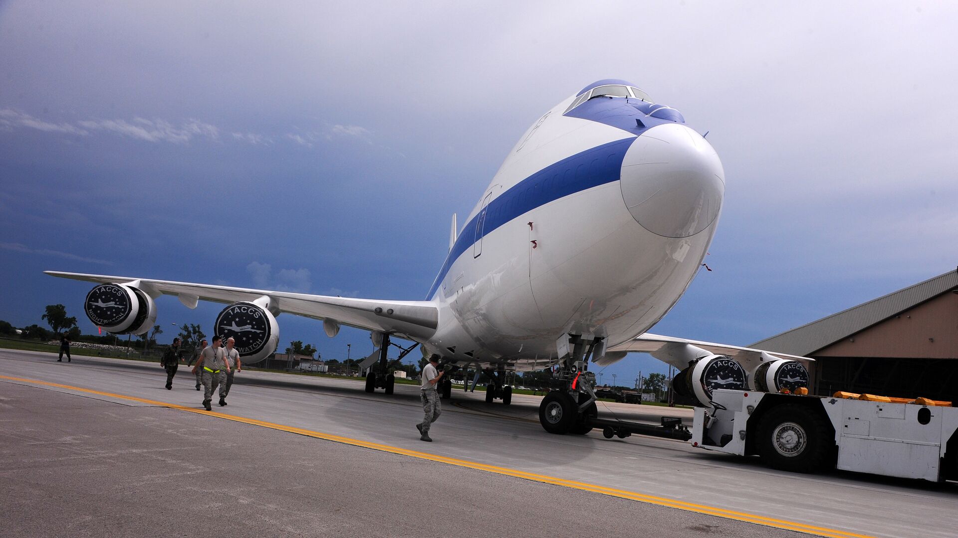 Американский самолет судного дня Boeing E-4B - РИА Новости, 1920, 11.07.2023