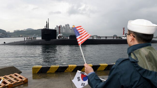 Американская подводная лодка USS Michigan