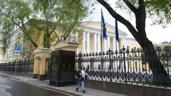 Здание посольства Греции в Москве