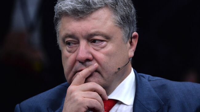 Президент Украины Петр Порошенко на саммите НАТО в Брюсселе. 12 июля 2018