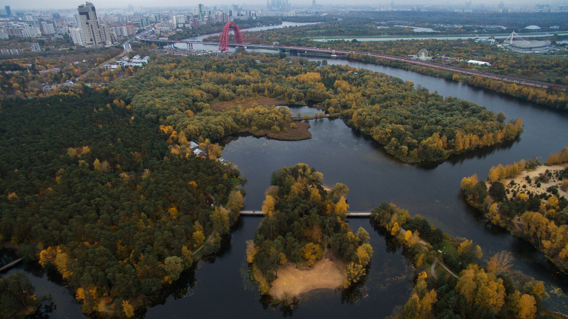 Серебряный бор в Москве - РИА Новости, 1920, 30.10.2023