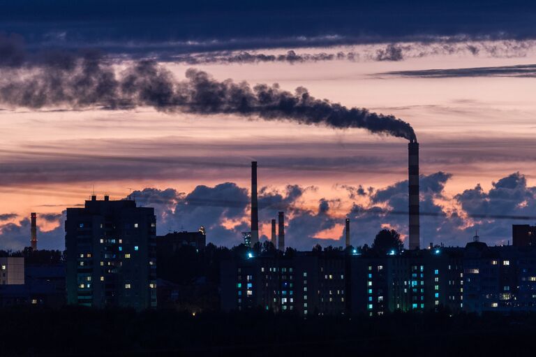 Ночной Омск