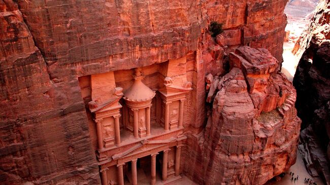 Храм Эль-Хазне в Петре, Иордания