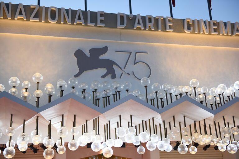 Подготовка к открытию 75-ого Венецианского кинофестиваля