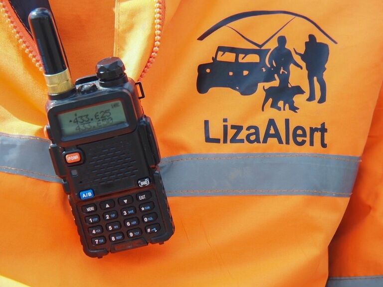 Сотрудник отряда  Лиза Алерт