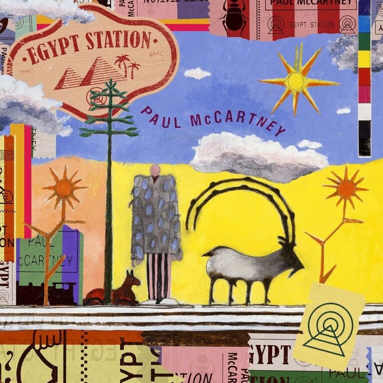 Обложка албома Пола Маккартни Egypt Station