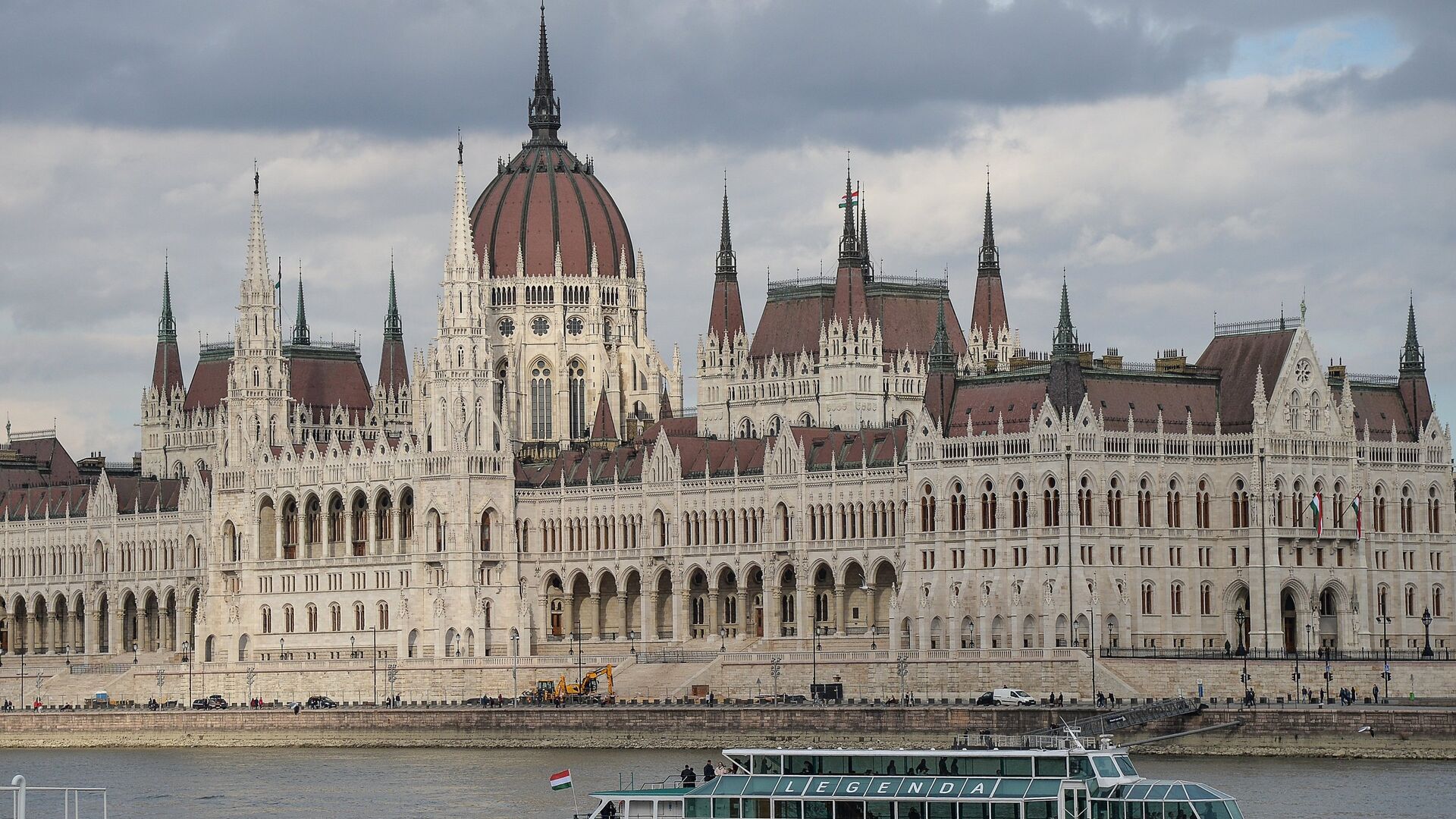 Здание парламента в Будапеште, Венгрия. Архивное фото - РИА Новости, 1920, 26.02.2024