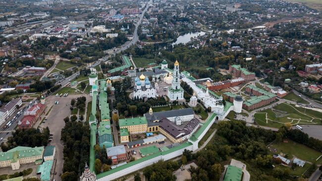 Троице-Сергиева лавра в городе Сергиев Посад Московской области