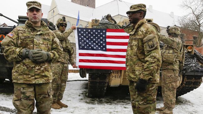 Американские военные в Польше