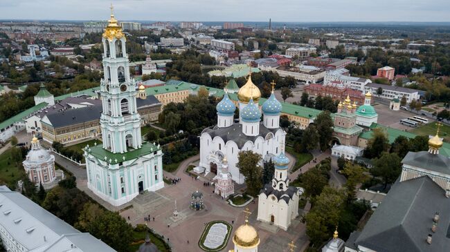 Троице-Сергиева лавра в городе Сергиев Посад Московской области