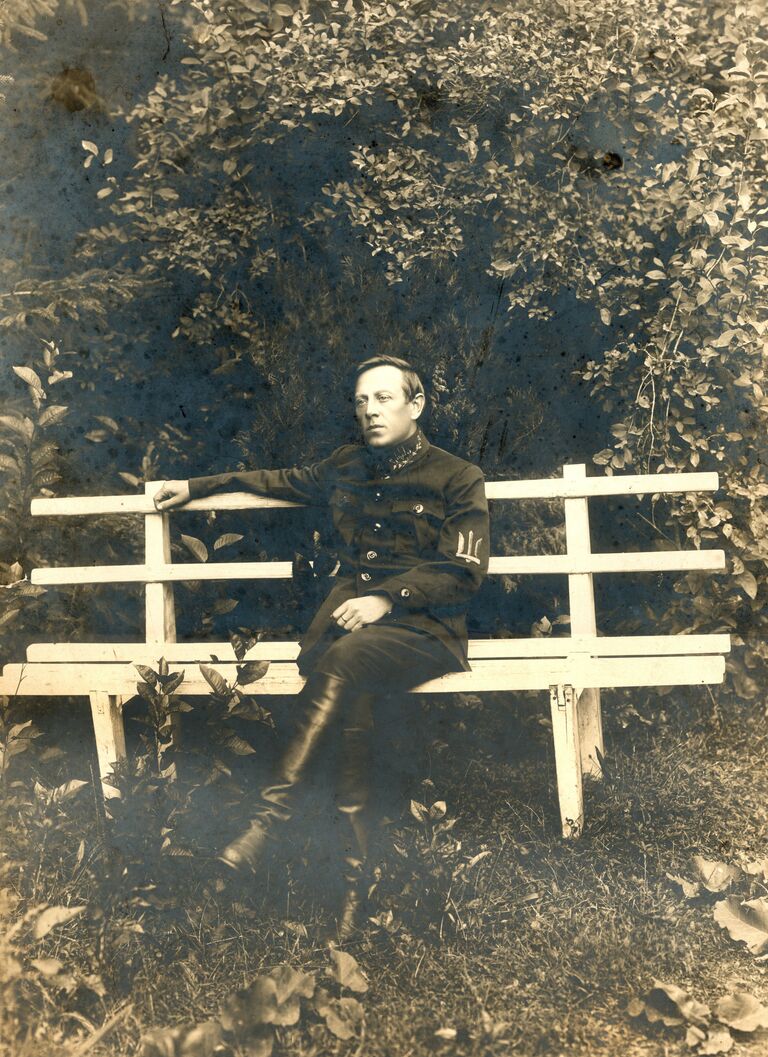 Главный атаман армии и флота УНР Симон Петлюра в Каменец-Подольском