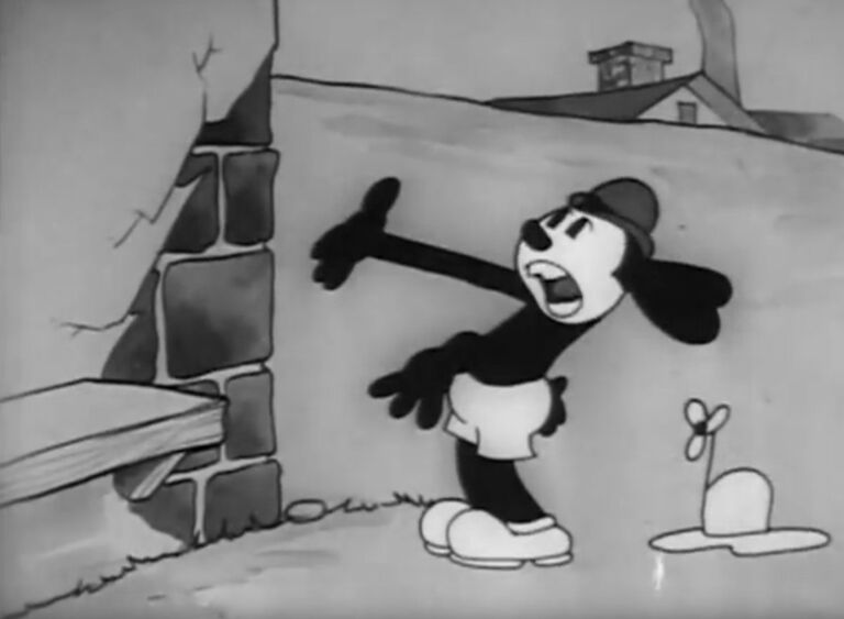 Кадр из мультфильма Кролик Освальд