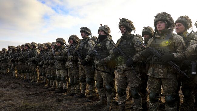 Украинские военнослужащие