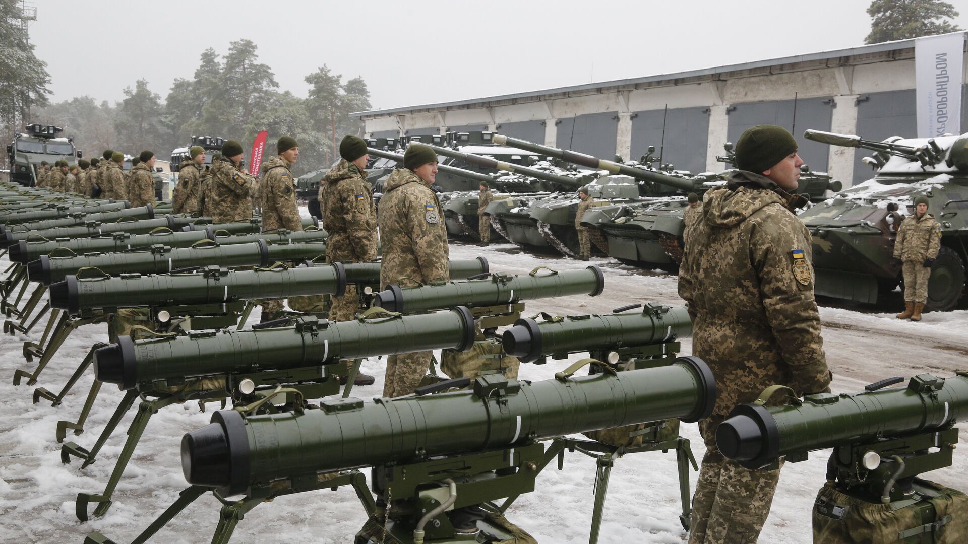 Украинские военнослужащие на военной базе в Киеве. 15 ноября 2018 - РИА Новости, 1920, 11.04.2022