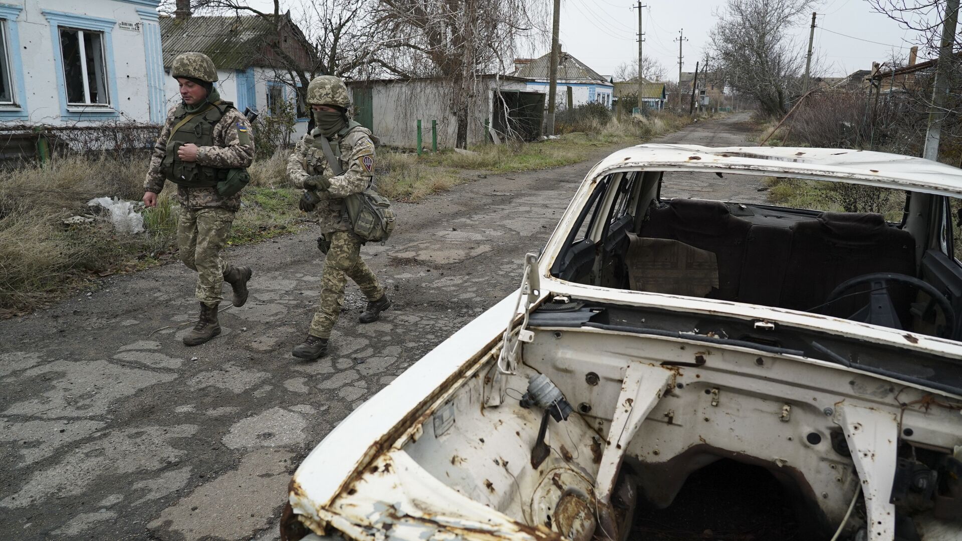 Украинские военные в зоне боевых действий. Архивное фото - РИА Новости, 1920, 24.04.2023