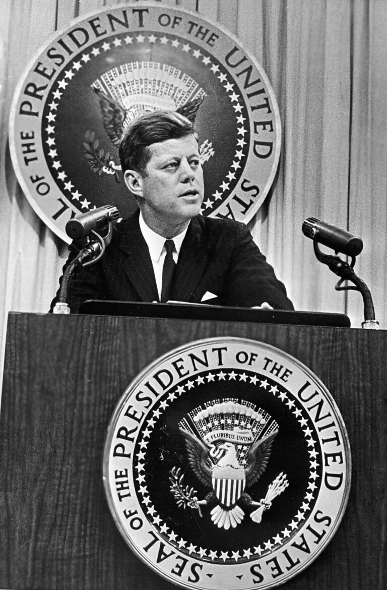 Президент США Джон Кеннеди