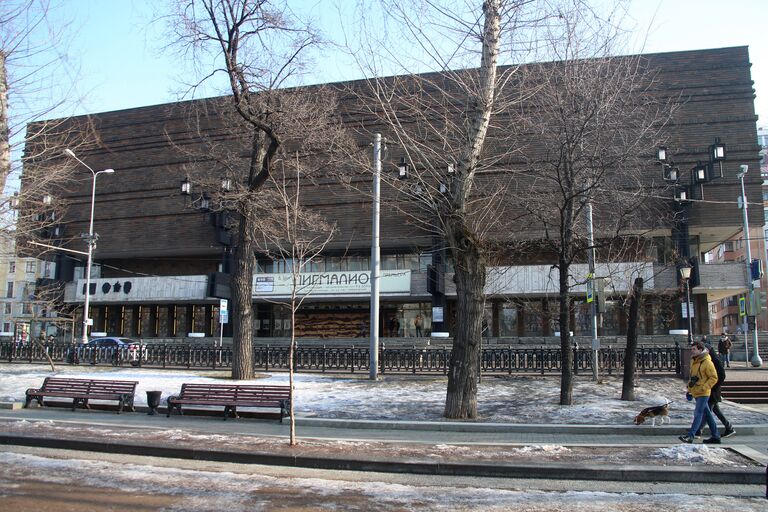 Здание Московского Художественного академического театра имени М. Горького. Здание Московского Художественного академического театра имени М. Горького.