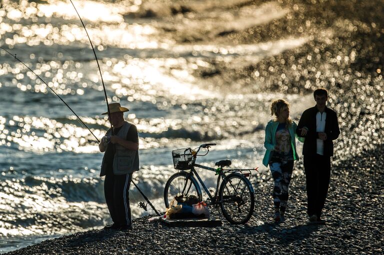 Олимпийская набережная в Адлере Олимпийская набережная в Адлере