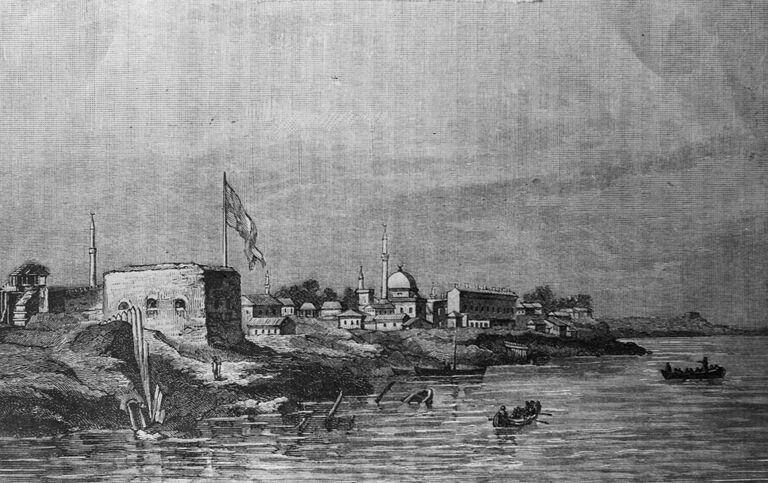 Вид старой крепости в Измаиле. Украинская ССР Вид старой крепости в Измаиле. Украинская ССР