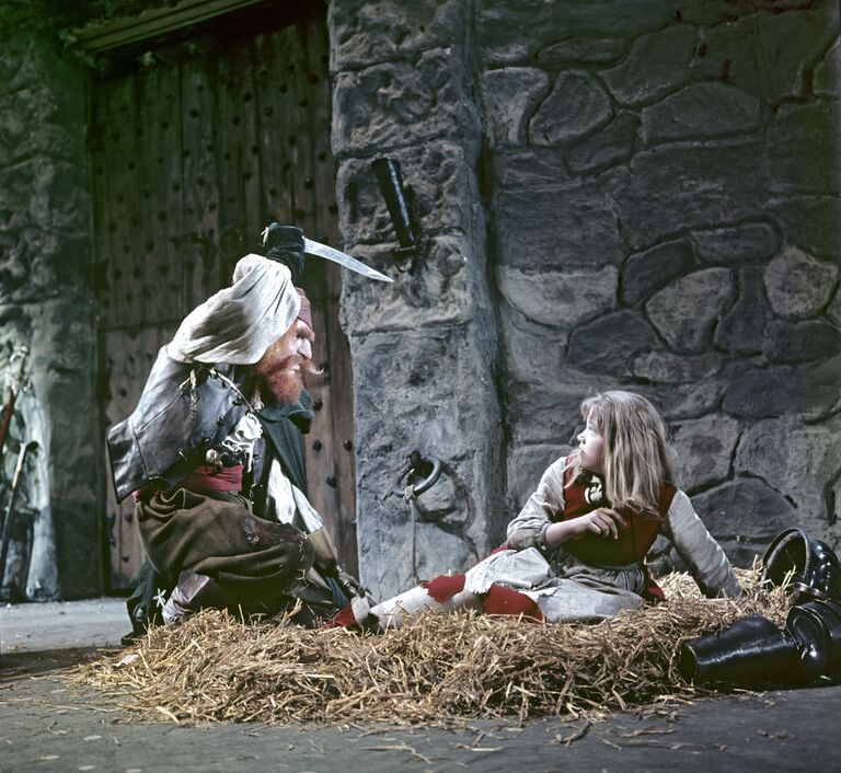 Кадр из художественного фильма по мотивам сказки Ганса Христиана Андерсена Снежная королева