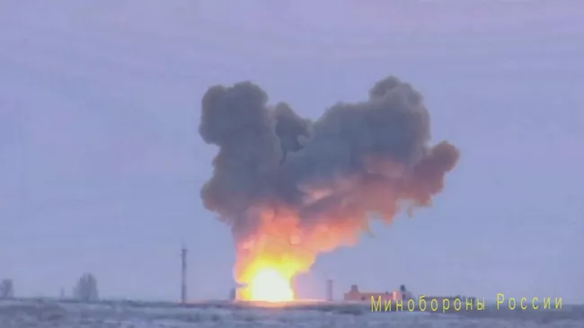 Запуск ракеты Авангард