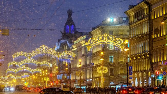 Невский проспект в Санкт-Петербурге