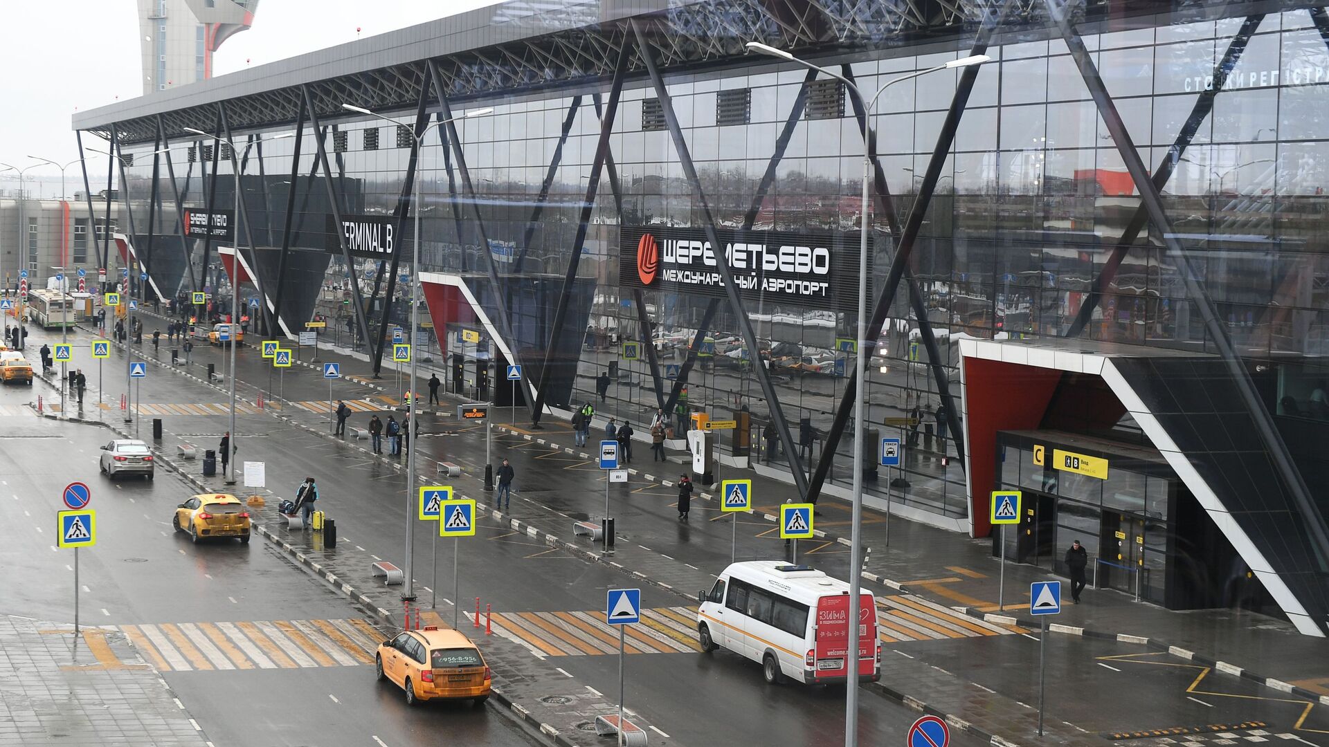 Терминал B международного аэропорта Шереметьево в Москве - РИА Новости, 1920, 20.08.2025