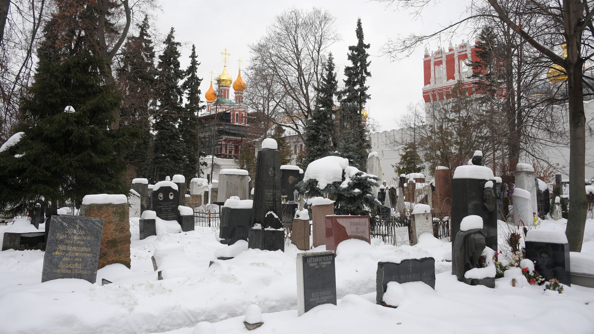 Новодевичье кладбище - РИА Новости, 1920, 06.01.2021
