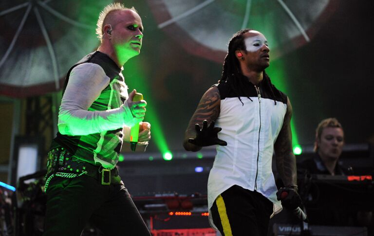 Выступление британской группы The Prodigy Выступление британской группы The Prodigy